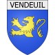 vendeuil 02 ville Stickers blason autocollant adhésif