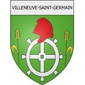 Stickers coat of arms Tergnier adhesive sticker