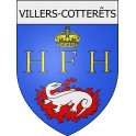 villers-cotterêts 02 ville Stickers blason autocollant adhésif