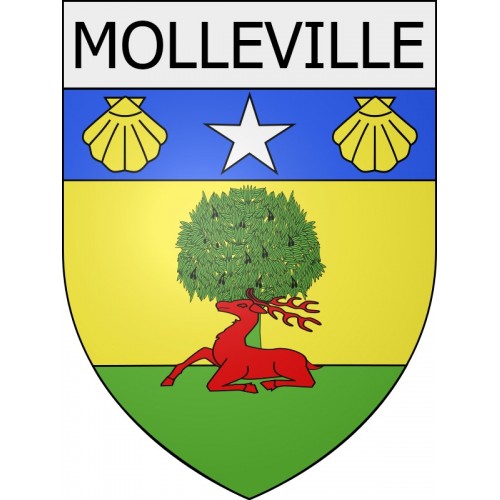 Stickers coat of arms Escales adhesive sticker