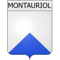 Montauriol 11 ville Stickers blason autocollant adhésif