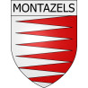 Stickers coat of arms Escales adhesive sticker