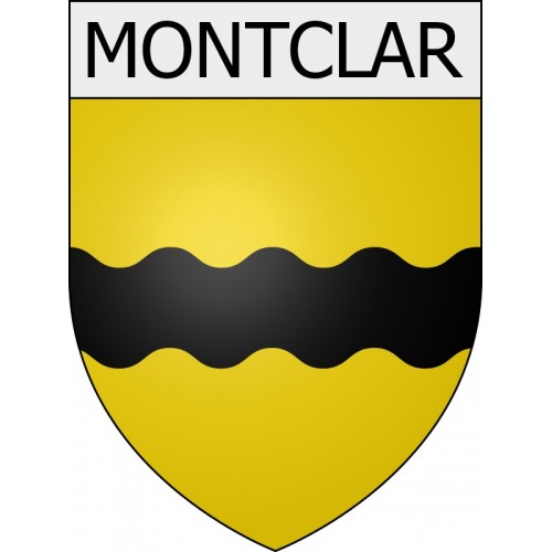 Stickers coat of arms Escales adhesive sticker
