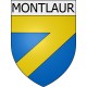 Montlaur 11 ville Stickers blason autocollant adhésif