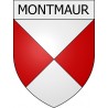 Montmaur 11 ville Stickers blason autocollant adhésif