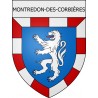 Montredon-des-Corbières 11 ville Stickers blason autocollant adhésif