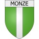 Monze 11 ville Stickers blason autocollant adhésif
