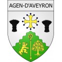 Stickers coat of arms Escales adhesive sticker