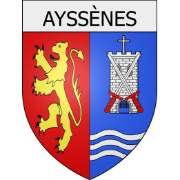 Escales Sticker wappen, gelsenkirchen, augsburg, klebender aufkleber