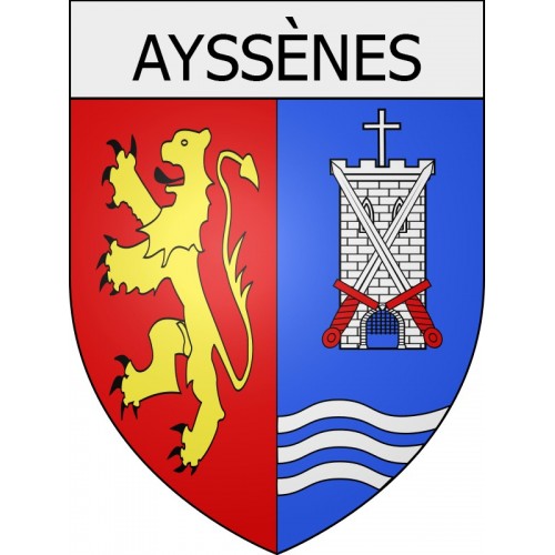 Escales Sticker wappen, gelsenkirchen, augsburg, klebender aufkleber