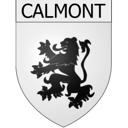 calmont 12 ville Stickers blason autocollant adhésif