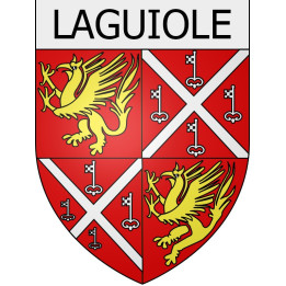 laguiole 12 ville Stickers blason autocollant adhésif