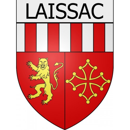 Pegatinas escudo de armas de Escales adhesivo de la etiqueta engomada