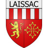 Escales Sticker wappen, gelsenkirchen, augsburg, klebender aufkleber