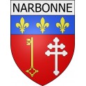 Stickers coat of arms Narbonne adhesive sticker