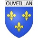 Ouveillan 11 ville Stickers blason autocollant adhésif