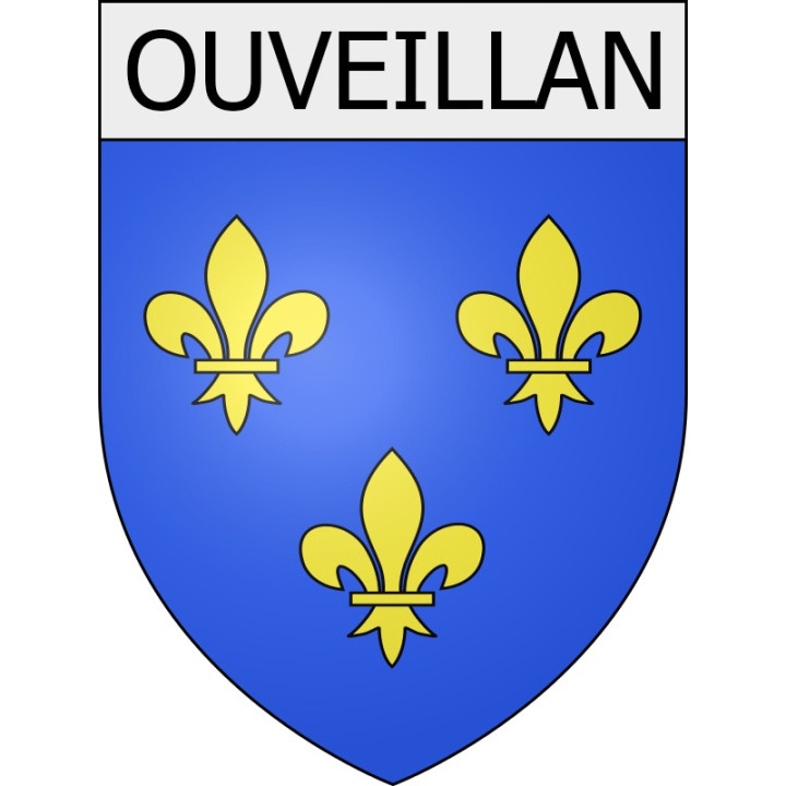 Stickers coat of arms Escales adhesive sticker