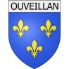 Ouveillan 11 ville Stickers blason autocollant adhésif
