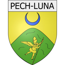 Pegatinas escudo de armas de Escales adhesivo de la etiqueta engomada