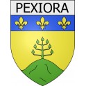 Pexiora 11 ville Stickers blason autocollant adhésif