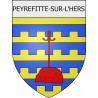 Mouthoumet coat of arms Mouthoumet adhesive sticker
