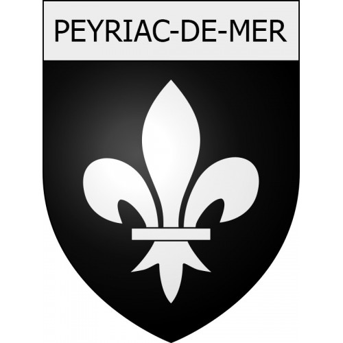 Peyriac-de-Mer 11 ville Stickers blason autocollant adhésif