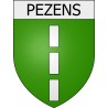 Mouthoumet Sticker wappen, gelsenkirchen, augsburg, klebender aufkleber