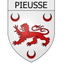 Mouthoumet coat of arms Mouthoumet adhesive sticker