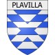 Plavilla 11 ville Stickers blason autocollant adhésif