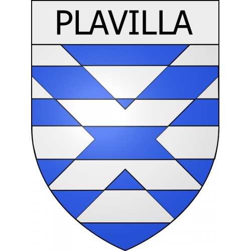 Mouthoumet coat of arms Mouthoumet adhesive sticker