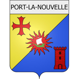 Mouthoumet coat of arms Mouthoumet adhesive sticker
