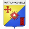 Port-la-Nouvelle 11 ville Stickers blason autocollant adhésif