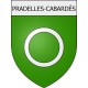 Pradelles-Cabardès 11 ville Stickers blason autocollant adhésif