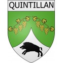 Quintillan 11 ville Stickers blason autocollant adhésif