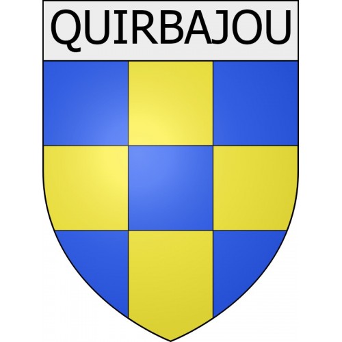 Mouthoumet coat of arms Mouthoumet adhesive sticker