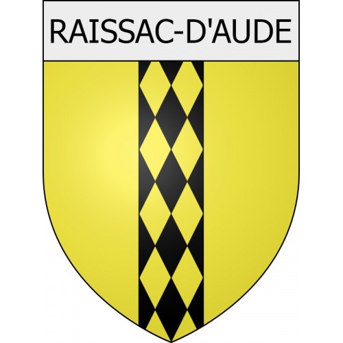 Mouthoumet coat of arms Mouthoumet adhesive sticker