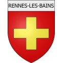 Rennes-les-Bains 11 ville Stickers blason autocollant adhésif