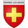 Rennes-les-Bains 11 ville Stickers blason autocollant adhésif