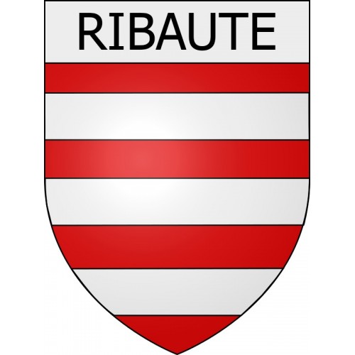 Stickers coat of arms Moussoulens adhesive sticker