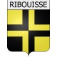 Stickers coat of arms Moussoulens adhesive sticker
