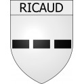 Ricaud 11 ville Stickers blason autocollant adhésif