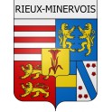 Moussoulens Sticker wappen, gelsenkirchen, augsburg, klebender aufkleber