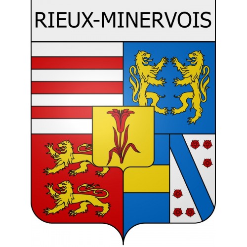 Adesivi stemma Moussoulens adesivo