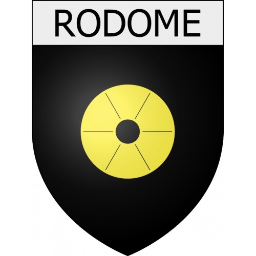 Rodome 11 ville Stickers blason autocollant adhésif