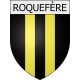 Roquefère 11 ville Stickers blason autocollant adhésif