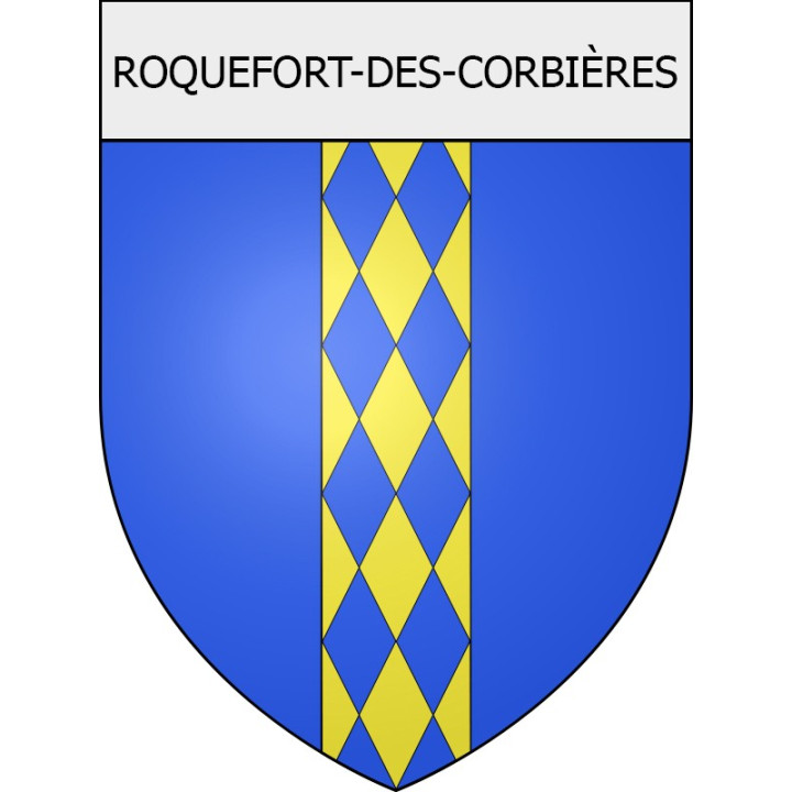 Stickers coat of arms Moussoulens adhesive sticker
