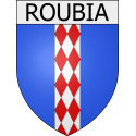 Moussoulens Sticker wappen, gelsenkirchen, augsburg, klebender aufkleber