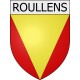 Moussoulens Sticker wappen, gelsenkirchen, augsburg, klebender aufkleber