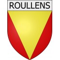 Roullens 11 ville Stickers blason autocollant adhésif