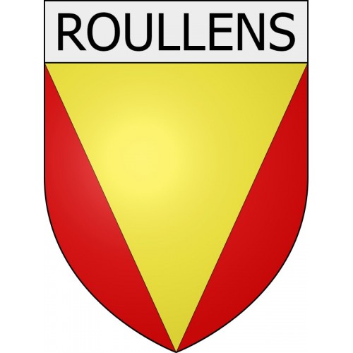 Stickers coat of arms Moussoulens adhesive sticker